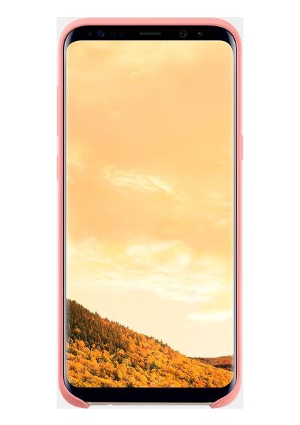 Galaxy S8 Plus Silikon Kılıf Pembe - EF-PG955TPEGWW