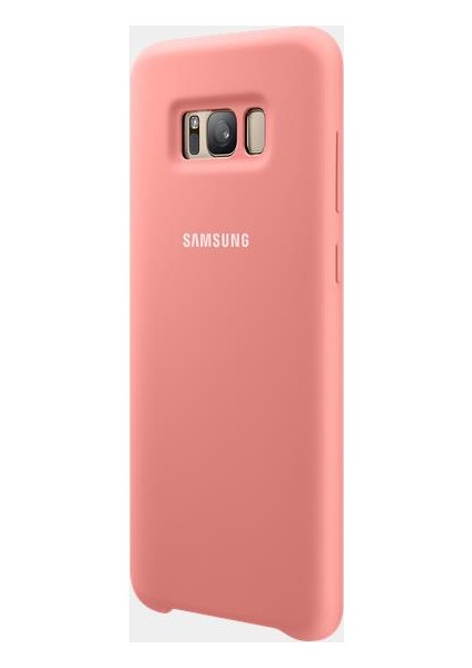 Galaxy S8 Plus Silikon Kılıf Pembe - EF-PG955TPEGWW