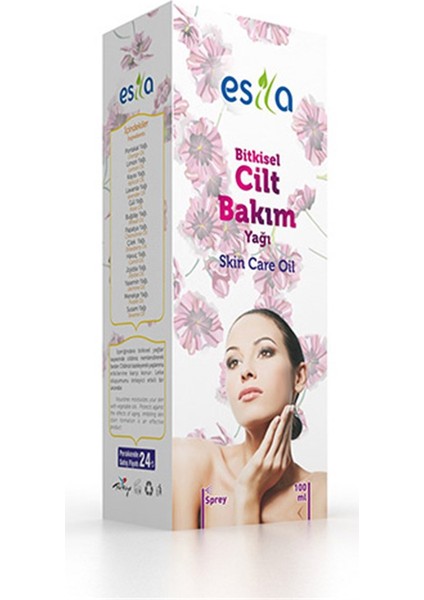 Cilt Bakım Yağı Bitkisel 100 ml