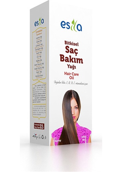 Bitkisel Saç Bakım Yağı 100 ml
