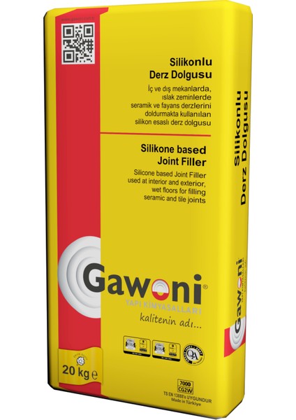 Seramik Fayans Derz Dolgusu Silikonlu (Beyaz)