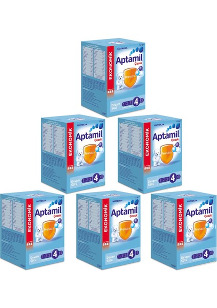 4 Çocuk Devam Sütü 1200 gr - 6'lı