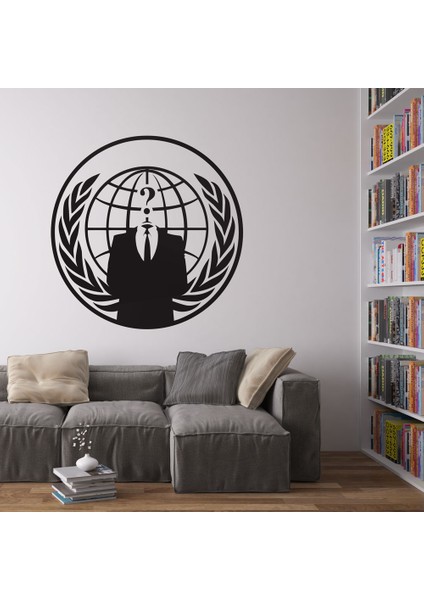 W-124 Kim? Duvar Sticker