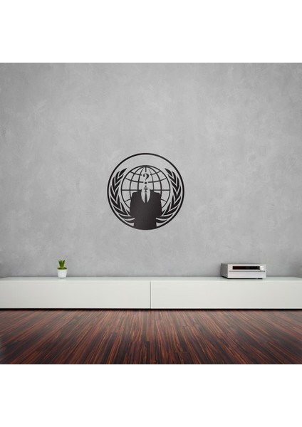 W-124 Kim? Duvar Sticker