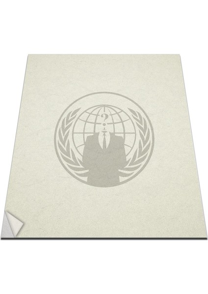 W-124 Kim? Duvar Sticker