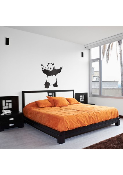 W-103 Panda Duvar Sticker