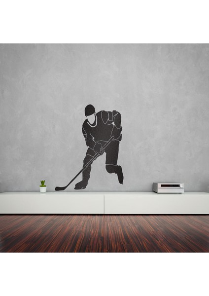 W-159 Hokey Duvar Sticker