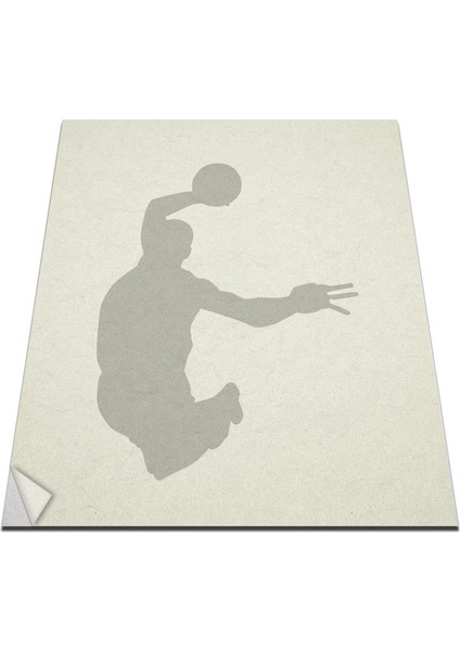 W-163 Basketbol Duvar Sticker