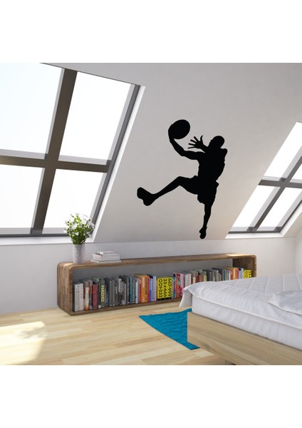 W-162 Basketbol Duvar Sticker