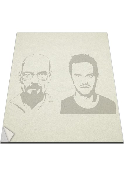 W-167 Whıte Walter Jesse Pınkman Duvar Sticker