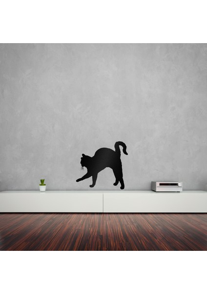 W-185 Kedi Duvar Sticker