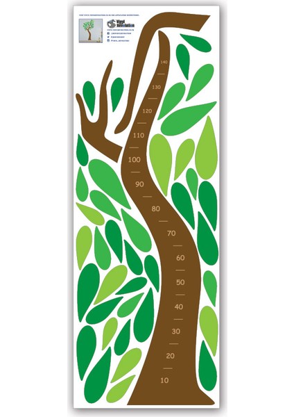 W-195 Ağaç Duvar Sticker