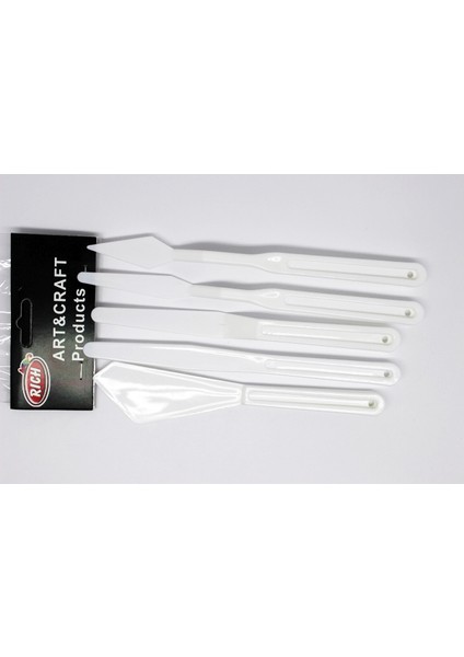5Li Plastik Spatul Set 028