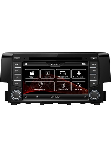 DVAS 99133 Honda Civic 2017 Multimedya Oynatıcı Navigasyon