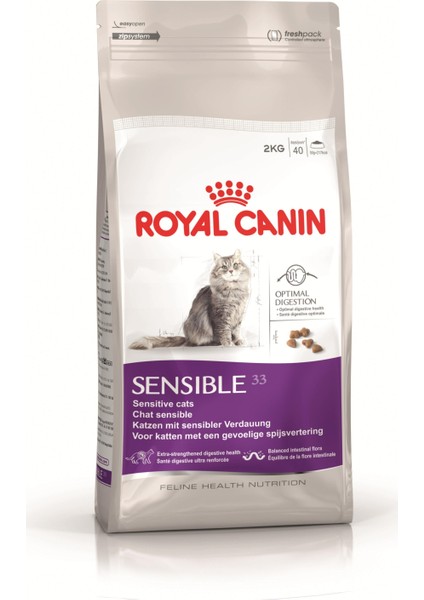 Sensible 33 Hassas Kedi Maması 4 Kg.