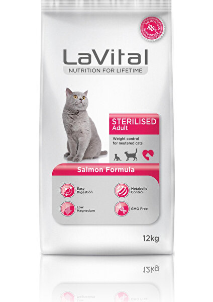 Lavital Sterılısed Kısır Kedi Maması 12 Kg.