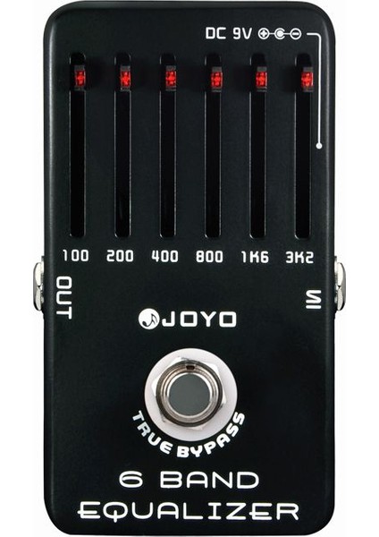 JF11 6 Band EQ Gitar Pedalı