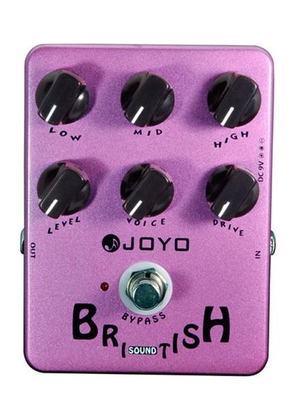 JF16 British Sound Gitar Pedalı