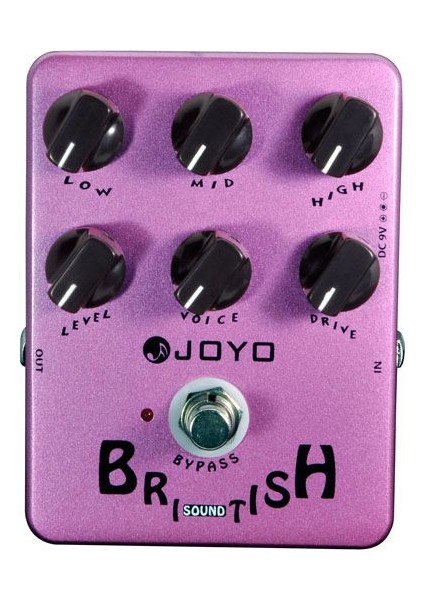 JF16 British Sound Gitar Pedalı
