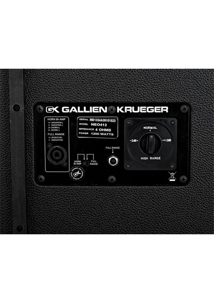 NEO412 1200W 4x12'' Bas Kabin
