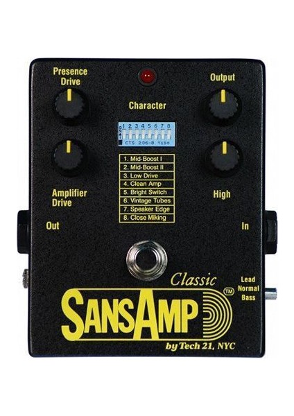 Tech 21 SA1 SansAmp Classic Pedal