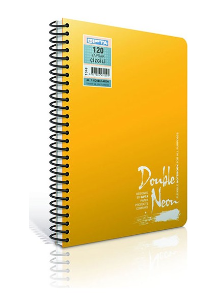 Double Neon Spi Defter A5 120 Yaprak Çizgili 2180
