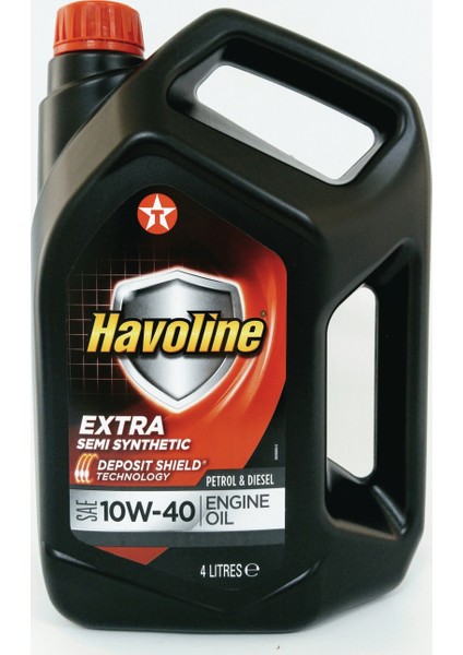 Havoline Extra API SN/CF 10W-40 4 Litre Motor Yağı ( Üretim Yılı :2021 )