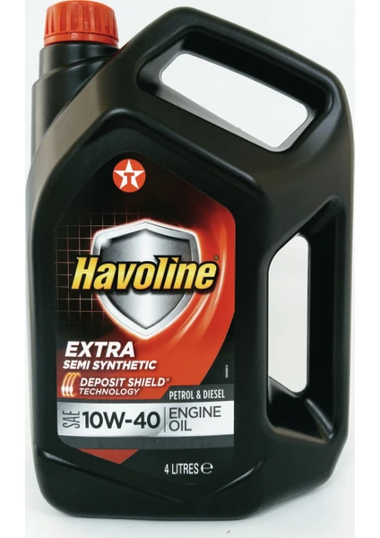 Havoline Extra API SN/CF 10W-40 4 Litre Motor Yağı ( Üretim Yılı :2021 )