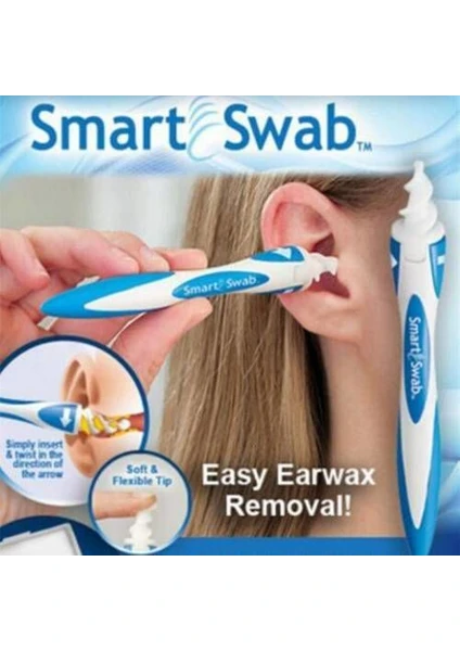 Smart Swab Pratik Kulak Temizleme Aparatı Smart Swab