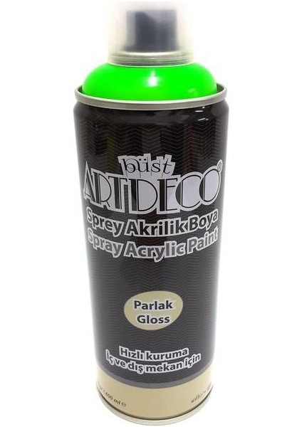 Sprey Akrilik Boya 400 Ml Neon Yeşil 950