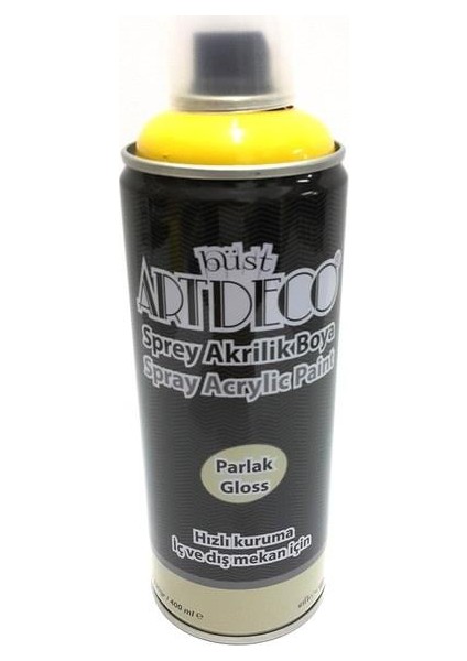 Sprey Akrilik Boya 400 Ml Sarı 150