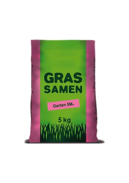 Gras Samen Garten 5 MIX (5'li Karışım Çim Tohumu) 5 kg