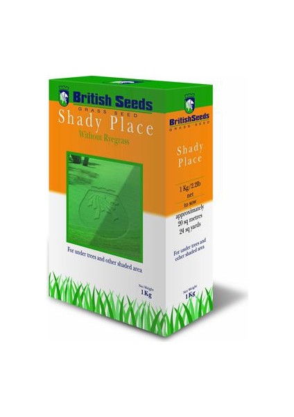 British Seeds Shady Place (Gölge Alan Çim Tohumu) 5 kg