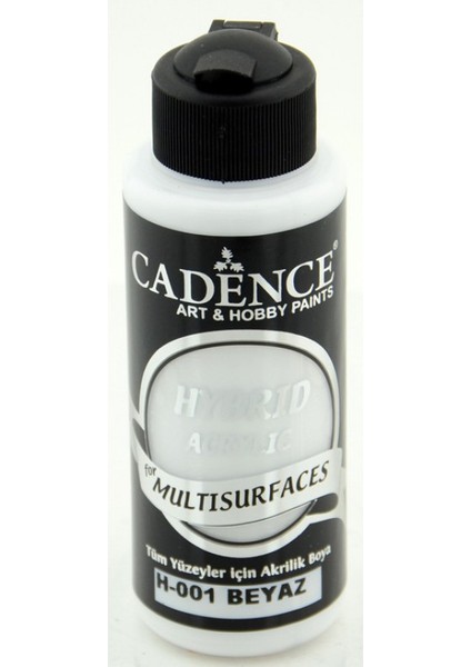 Beyaz Multisurface Hibrit Boya Cadence 120Ml