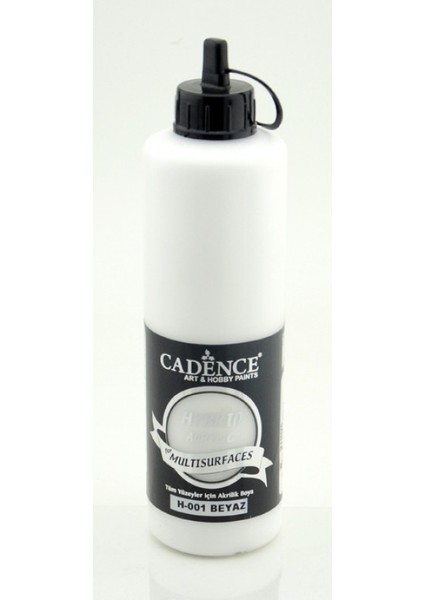 Beyaz Multisurface Hibrit Boya Cadence 500Ml