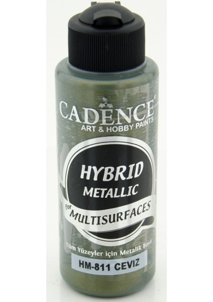 Ceviz Metalik Multisurface Hibrit Boya Cadence 120Ml