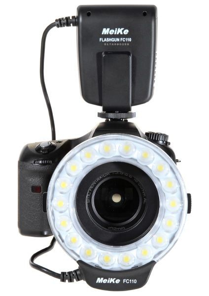 Sony Alpha Dslr Makinalar İçin Fc110 Led Macro Ring Flaş