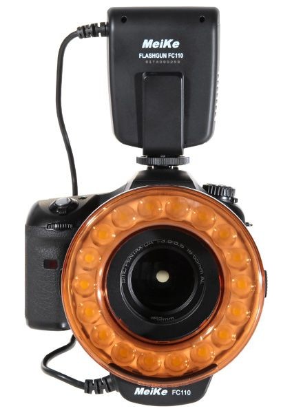 Sony Alpha Dslr Makinalar İçin Fc110 Led Macro Ring Flaş