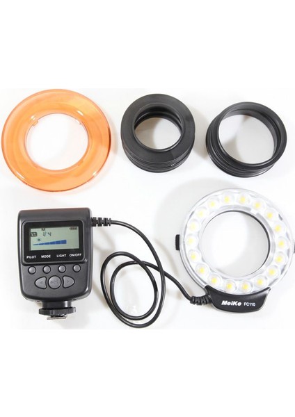 Sony Alpha Dslr Makinalar İçin Fc110 Led Macro Ring Flaş