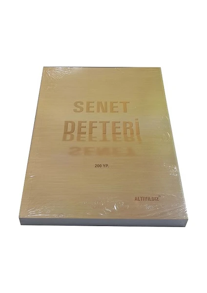 Senet Defteri 200 yaprak