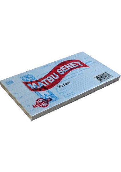 Matbu Senet Bono 100 Adet