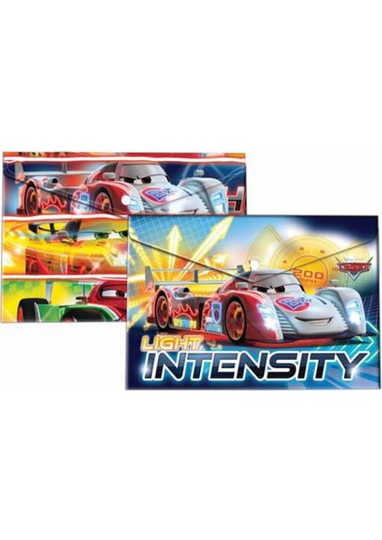 Cars Lisanslı A4 Çıtçıtlı Dosya (Plastik)