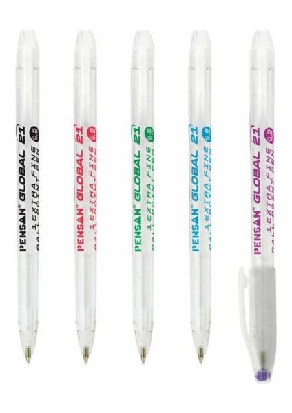 Global 21 Tükenmez Kalem Mavi 0.5 mm 1 Adet