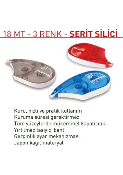 Şerit Silici Daksil 18 metre F2360