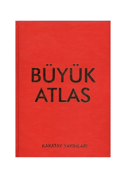 Büyük Atlas Ciltli