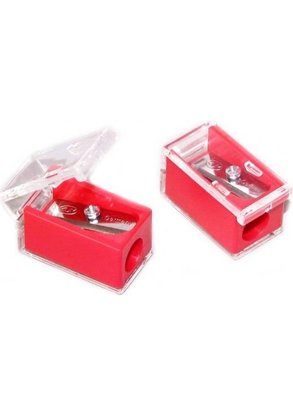 K1 Kapaklı Plastik Kutulu Kalemtraş