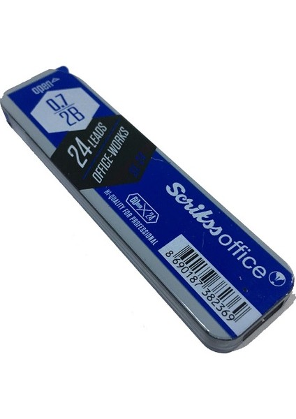 Office 0.7 mm 2B Kalem Ucu 24 Adet Yüksek Kalite Ofis Kullanımı İçin