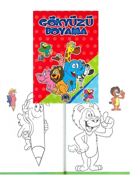 Gökyüzü Boyama Kitabı Kalın