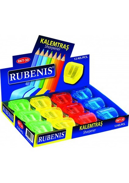 Çift Bıçaklı (Kısa-Uzun) Kalemtraş RKT-30