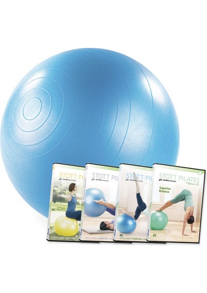 Stability Ball Plus Power Pack - 55cm (Blue - English/French) (DV-82306) fiyatları